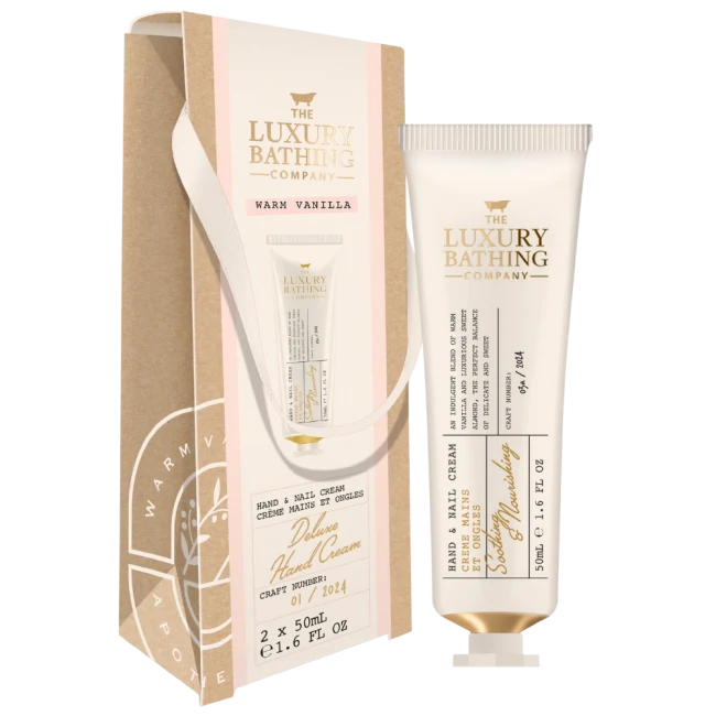 LBC Deluxe Hand Cream 50ml Warm Vanilla