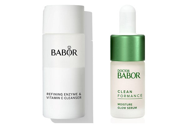 Dr. Babor Enzyme Cleanser + Moisture Glow Serum