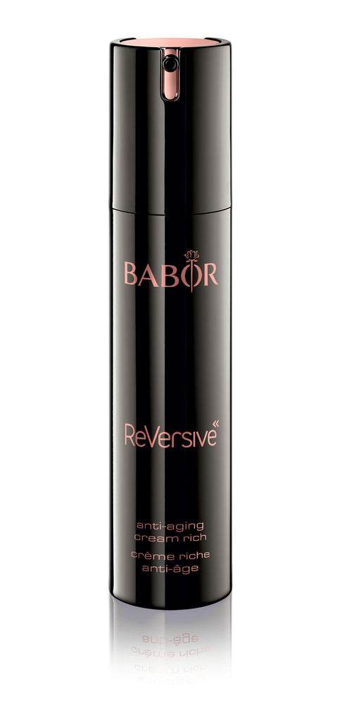 Babor ReVersive Anti-aging Cream Rich. 24-timers ansiktskrem for jevnere hud med økt spenst og vitalitet. Effektiv som nattkrem